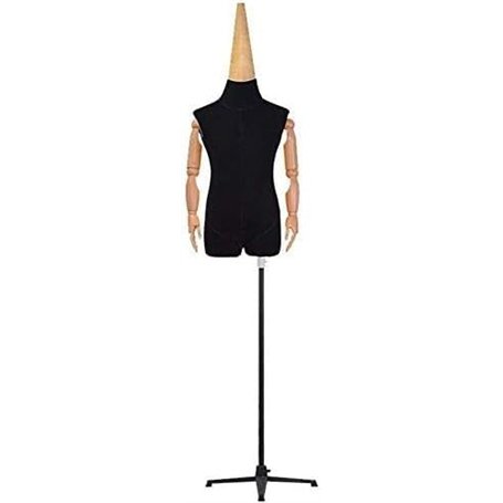 SHANYAYALI Mannequin de tailleur torse féminin corps enfant modèle porter forme étudiant mode étudiant hauteur réglable fer