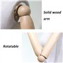 SHANYAYALI Mannequin de tailleur torse féminin corps enfant modèle porter forme étudiant mode étudiant hauteur réglable fer