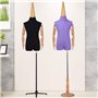 SHANYAYALI Mannequin de tailleur torse féminin corps enfant modèle porter forme étudiant mode étudiant hauteur réglable fer