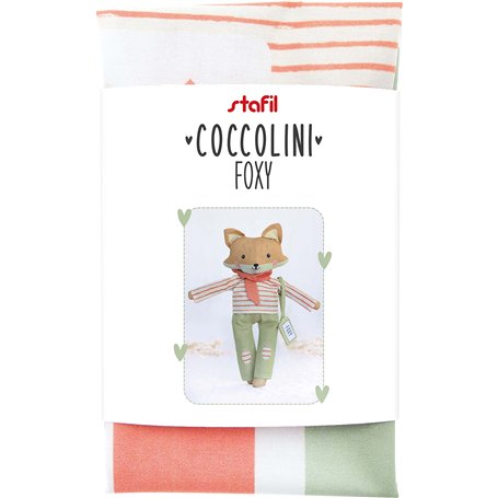 Kit de couture doudou Coccolini « Foxy »