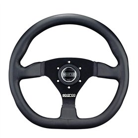 Sparco Volant Universel L360 - Cuir Noir - Diamètre 330mm