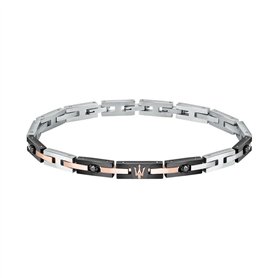 Bracelet Homme Maserati ICONIC Acier inoxydable Argenté