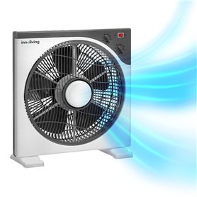 Innoliving Ventilateur Box rotatif Portable 3 vitesses INN-505