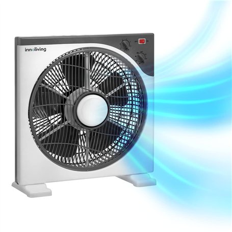 Innoliving Ventilateur Box rotatif Portable 3 vitesses INN-505