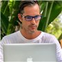 Forever - Lunettes de Lecture/Vue - Lunettes Anti Lumière Bleue - 3 in 1 - Lunettes Ordinateur - Anti Fatigue