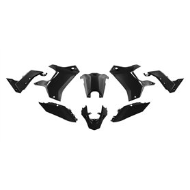 Kit plastique carénages compatibles avec Yamaha Tenir 700 2019-2024 Rtech Set Racetech Noir