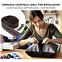 IPEA Fermeture éclair marron chaîne longue de 5 mètres + 15 curseurs en métal – Chaîne mesure #5 – Made in Italy – Charnières en