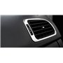 GADSJI 6 pièces de décoration de climatisation de Sortie de Garniture en Acier Inoxydable de Voiture, for VW, for Polo 2011-2017