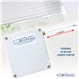 Glac Store® Capteur à volets roulants pour volet roulant contact avec pinces ou fil avec cordon de câble 3 mètres en nylon unive
