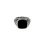 Bague Femme Albert M. WSOX00075.S-24 Argenté Noir 24