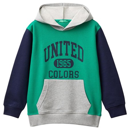United Colors of Benetton Maille avec Capuche. M/L 3j68c203n Sweatshirt