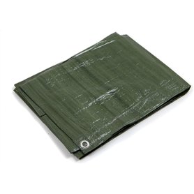 Kippen 6082E Bâche à œillets Bicolore avec Grammage 90 g/m² Taille 3 x 4 (12 m²)