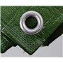 Kippen 6082E Bâche à œillets Bicolore avec Grammage 90 g/m² Taille 3 x 4 (12 m²)