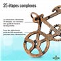 Logica Jeux Art. Vélo d'Amsterdam - Casse-tête en Métal/Alliage - Cast Puzzle - Difficulté 3/6 Difficile