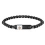 Bracelet Homme Maserati ICONIC Acier inoxydable Noir