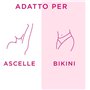 Durex Play Sorbett-Oh Vibrateur en silicone rechargeable Stimulateur féminin imperméable doux + bandes dépilatoires Easy-Gel Ais