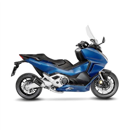 Collecteur d'échappement LeoVince SBK en acier inoxydable pour Honda Forza 750