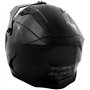 A-PRO SRL Casque Moto Jet Cafe Racer Homologué ECE 22-06 Visière Scooter Custom Noir M