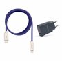 USB-A + USB-C 20W Charger with Apple-Compatible Cable 1m | Fast Charge 3A