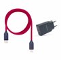 USB-A + USB-C 20W Charger with Apple-Compatible Cable 1m | Fast Charge 3A