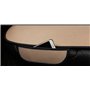 Susy Shop Housse de siège + housse universelle pour voiture, protection de siège, coussin pour intérieur (noir 7 pièces (siège+d