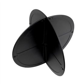GATE14® Boule en Plastique Noir