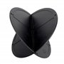 GATE14® Boule en Plastique Noir, signalisation de Jour pour Bateau Ø 300 mm