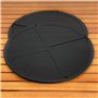 GATE14® Boule en Plastique Noir, signalisation de Jour pour Bateau Ø 300 mm