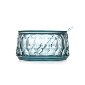 Kartell 1583 Jellies Family Sucrier Bleu 10 x 6 x 11 cm