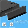 Tiroir pour enregistreur de caisse POS VALLEY avec supports métalliques de montage sous le comptoir - Intérieur 4 billets/8 pièc