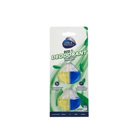 CARE+PROTECT ECO+ Déodorant pour Lave-Vaisselle - Élimine les Mauvaises Odeurs - Parfum Citron Longue Durée - 6 Doses - Jusqu'à