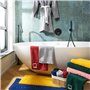 PANTONE™ - Tapis de bain absorbant résistant en 100 % coton doux certifié OEKO-TEX, tapis de salle de bain élégant coloré et lav
