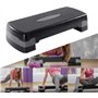 Stepper D'entraînement Aérobie, 27in Fitness Aerobic Step Cardio Yoga Step Pédale avec Surface Antidérapante StepTrainer Risers 