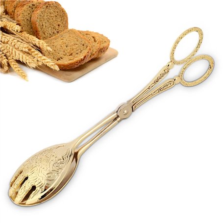 Pince À Soupe Dorée