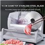 pealiritansemen Trancheuse À Viande, Machine À Trancher La Viande pour Usage Domestique/Commercial, Trancheuse À Fromage pour Vi