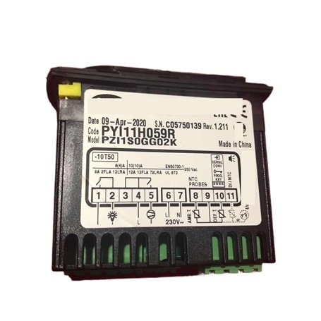 HEXEH Régulateur de température PYI11H059R-PZI1S0GG02K Le régulateur de température du réfrigérateur Comprend Une sonde de tempé
