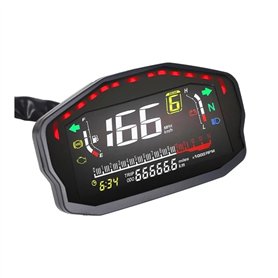 Moto Accessoires Universels Compte-tours GPS Compteur De Vitesse Digital Odomètre Instrument Tachymètre Assemblages Compteur De