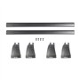 DECI Barres de Toit en Aluminium adapté pour Jeep Wrangler JL JK JT 2007-2021, Galerie de Toit Porte-Bagages de Voiture
