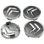 WANGAIDCE 4 pièces Cache Moyeux pour Citroen C4 Cactus (2014+) 60mm