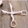 2pcs Gâteau fleur ongles et fleurs Lifters, Piping fleurs Ciseaux, décoration de gâteau Fondant Plateau crème transfert Outils d