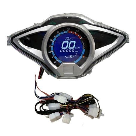 Compteur Vitesse Compteur Numérique pour Future pour Wave 125I FI 125 Compteur De Vitesse Odomètre De Moto
