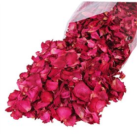 25 G Séchées Naturelles Rose Pétales De Fleurs Réelles pour Soirée De Mariage Décoration De Mariage Table Confetti Pot Pétale Fl