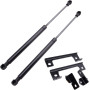 Supports de levage de capot Tiges de levage de capot Bras de levage de capot 2Pcs Engine Hood Lift Front Bonnet Strut pour FOR-D