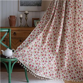 FAWFCJD Rideaux Occultants Floraux Boho for Chambre À Coucher Shabby Chic