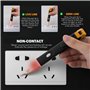 Testeur de tension électrique sans 90V-1000V Stylo de test numérique Capteur de détection de puissance d'isolation complète 1AC-