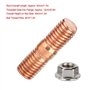 M10x1.50 T3 T4 T6 vis de Goujon de Turbine écrou à Bride Complet Haute résistance - M10 vis d'échappement TDI + Turbo TDI TD