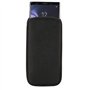DFV mobile - Housse de Chaussette en Néoprène Imperméable et Antichoc pour pour iPhone 13 (2021) - Noir