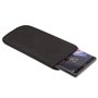 DFV mobile - Housse de Chaussette en Néoprène Imperméable et Antichoc pour pour iPhone 13 (2021) - Noir