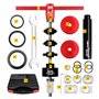NEWFUN Kit inférieur de vélo, extracteur roulement Velo, Kit Outils Installation et Démontage de Pédalier,Outil de pressage Prof