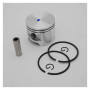 Kit de circlips for axe de piston 47 mm x 1,5 mm, compatible avec la tronçonneuse de jardin STIHL MS310, pièce de rechange for 1